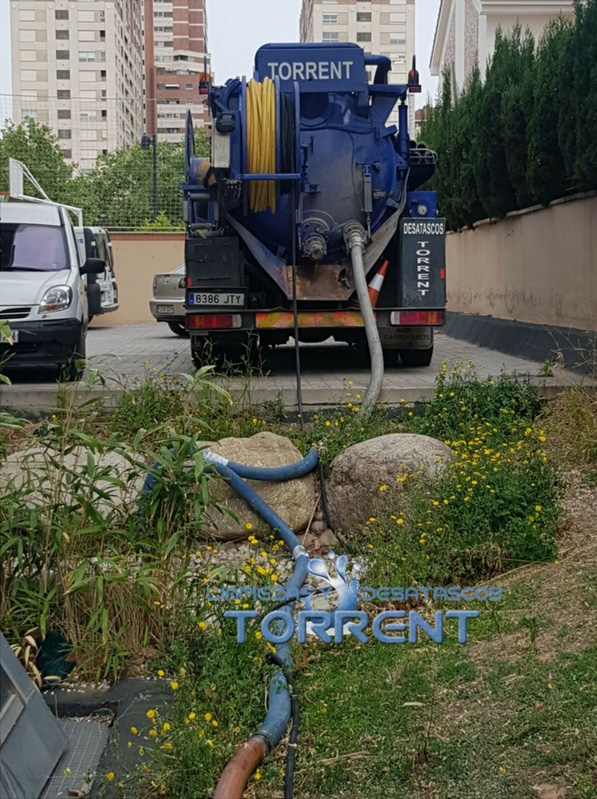 Limpieza de tubería general en edificios de Valencia